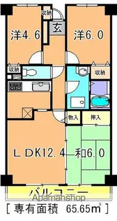 ヴェルドミールゆりのき台【2階】の間取り