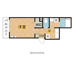 KEIAI RESIDENCE 北野【3階】の間取り