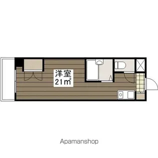 サンコート大手町【7階】の間取り