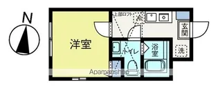 キープラグーン霞台【2階】の間取り