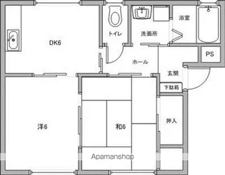 ヴィンテージARA【101号室】の間取り