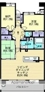 フローレンス道後町グランドアーク【5階】の間取り