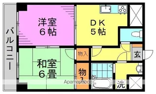 クレアパーク野方【3階】の間取り