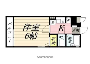 ベルソフィア緑園【1階】の間取り