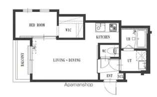 香住ヶ丘プレミア【203号室】の間取り