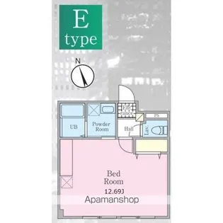 ジョイヴィレッジ市ヶ谷【3階】の間取り