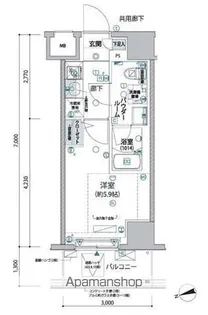 ヴァローレ松戸フィーロ【2階】の間取り