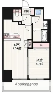 RIDGE王子神谷【10階】の間取り