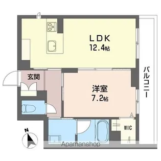 プライムフィールド【105号室】の間取り