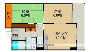 平安ハイツ【3階】の間取り