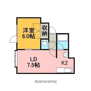 パストラーレ【202号室】の間取り