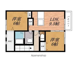 アルコバレーノ【2階】の間取り