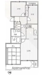 T’S GARDEN横浜反町【3階】の間取り