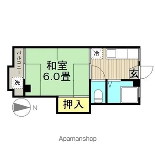 栄ビル【2階】の間取り