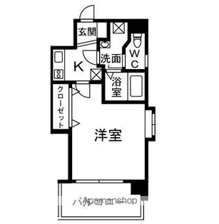 パルク大濠【602号室】の間取り