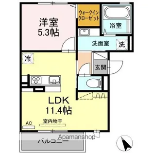 ブルーム【2階】の間取り