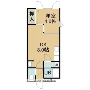 FLAT33(フラットサンジュウサン)【2階】の間取り