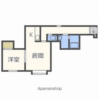 リッセ・Ⅰ【205号室】の間取り