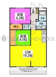 ファミール大谷【3階】の間取り