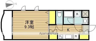 ドゥレジデンス【108号室】の間取り