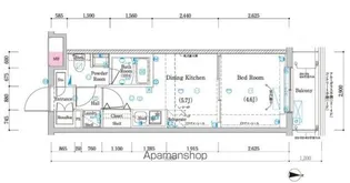 ラフィスタ鷺ノ宮【1階】の間取り