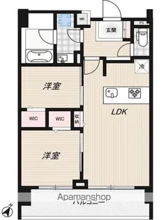 RIDGE豊洲【10階】の間取り