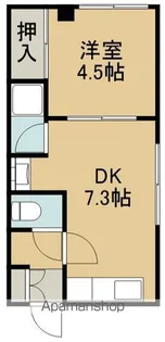 マンション永興【201号室】の間取り