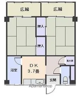伊予鉄大手町ビル【7階】の間取り