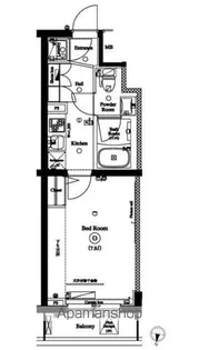 AXAS明大前【2階】の間取り