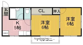 CASA396【2階】の間取り