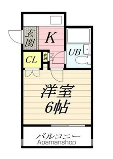 ユースピア本厚木【3階】の間取り