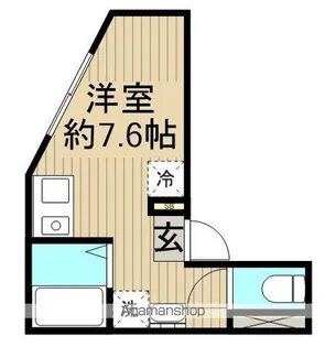 K.F新柴又【2階】の間取り