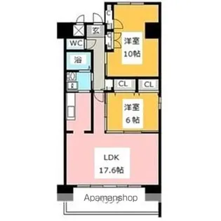 ESPOIR【3階】の間取り