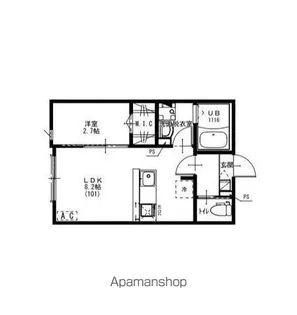 KEIAI RESIDENCE 我孫子【1階】の間取り