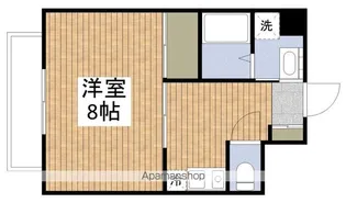 ユートピア三愛新島【5階】の間取り