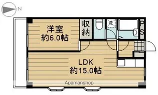 エトワール戸田【603号室】の間取り