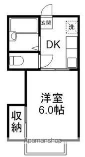 グリーンハイツ【2階】の間取り