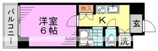 東京都中野区弥生町6丁目【マンション】の間取り