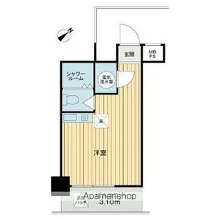 ライオンズマンション南池袋【9階】の間取り