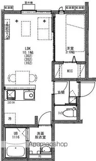 KEIAI RESIDENCE 八千代中央【3階】の間取り
