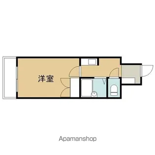 セントヒルズ盛岡【504号室】の間取り