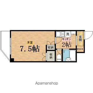 村野旭が丘ビル【3階】の間取り