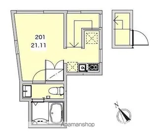 GRANDE HOUSE 赤羽 WEST【2階】の間取り