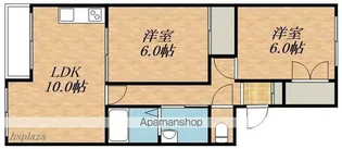 クチュール月寒東【210号室】の間取り
