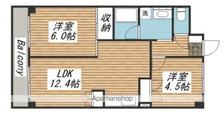 ニューオーク【1階】の間取り