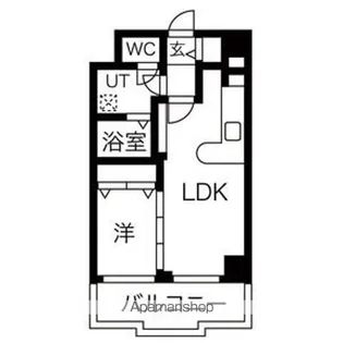 パラシオン千代田【9階】の間取り