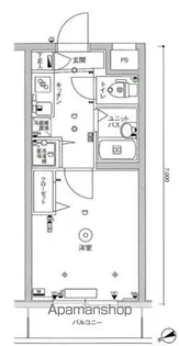 スカイコート蒲田弐番館【1階】の間取り