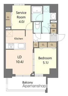SーRESIDENCE板橋大山BRIM【2階】の間取り