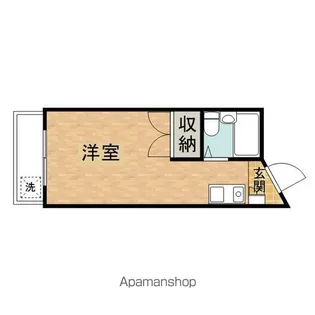 グランラパン【4階】の間取り