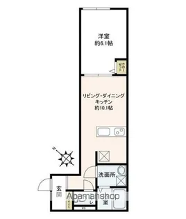 ポルトス千葉【1階】の間取り
